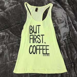 Dutch bros tank top